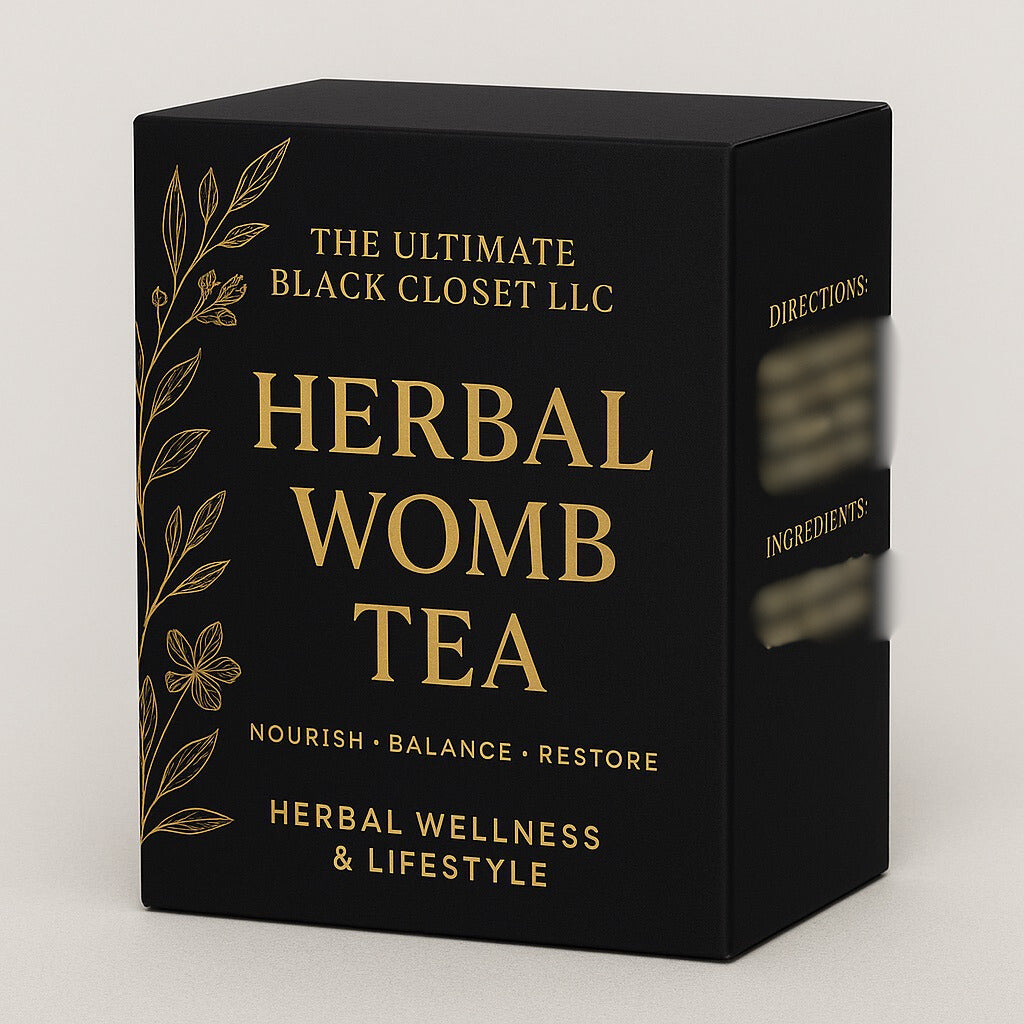 🌿 Herbal Womb Tea for Internal Support (Drinkable)