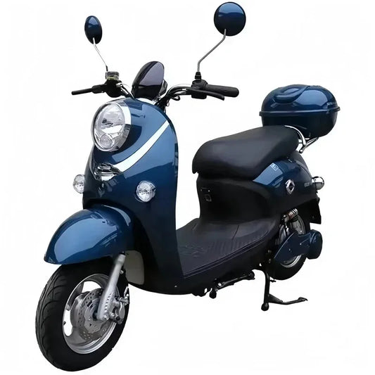 High-end High-Speed 60V Brushless Electric Moped Scooter For Adults Long Range 500W Motor Disc Brake Electronic Smart Type