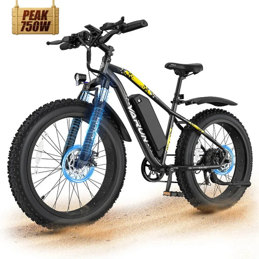 26inch E-Bike for Adults 500W Motor 7-Speed Mountain Electric Bicycle Off-road E-BIKE Urban/Cruise Riding
