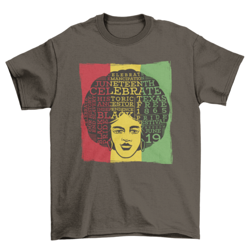 Black pride t-shirt