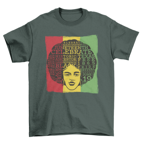 Black pride t-shirt