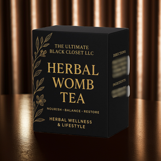 🌿 Herbal Womb Tea for Internal Support (Drinkable)